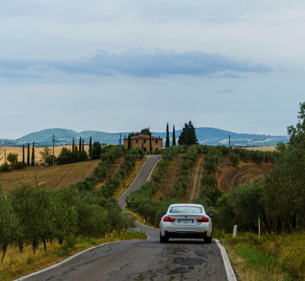 Tuscany - road drive